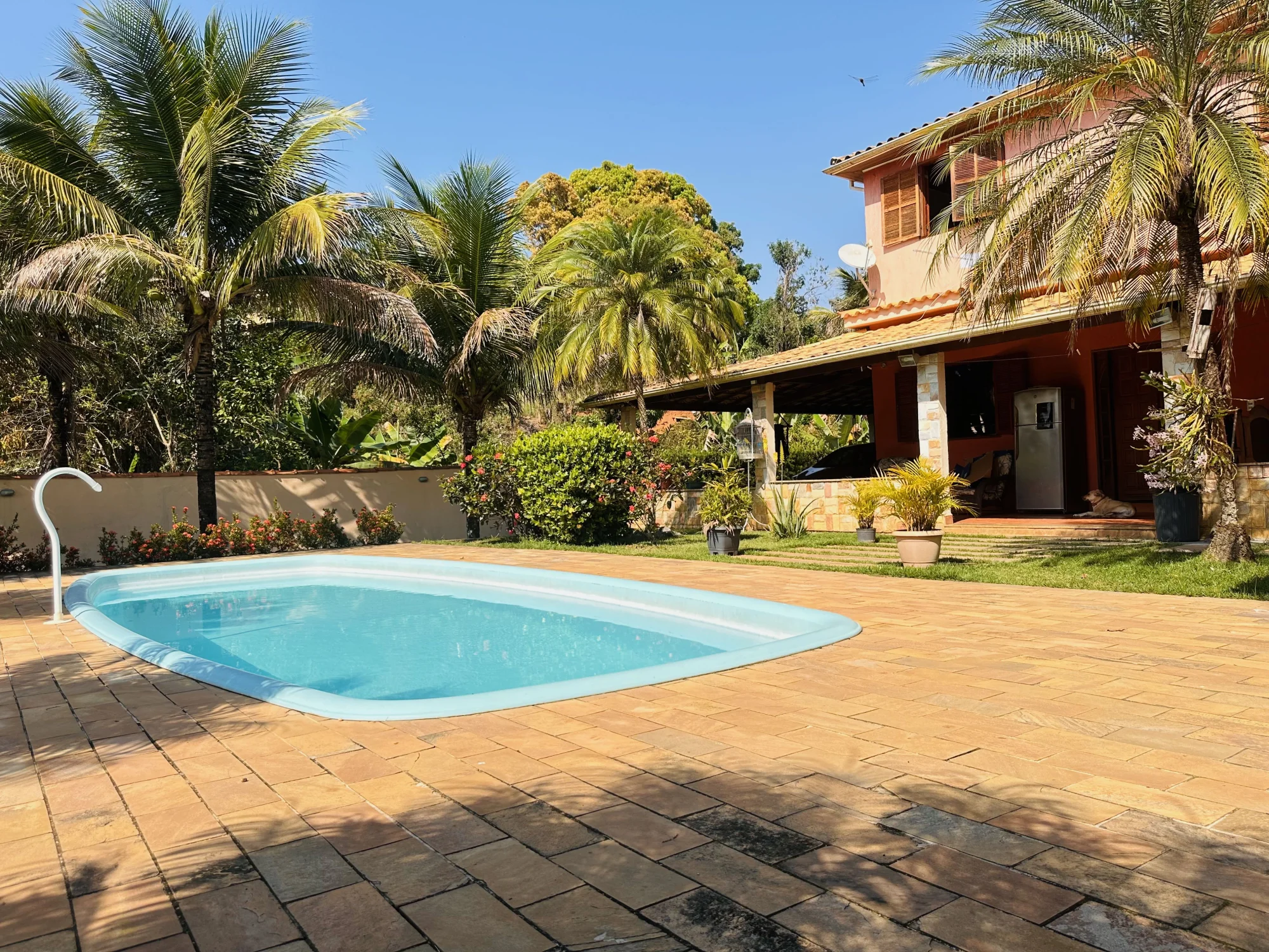 Detalhes da piscina