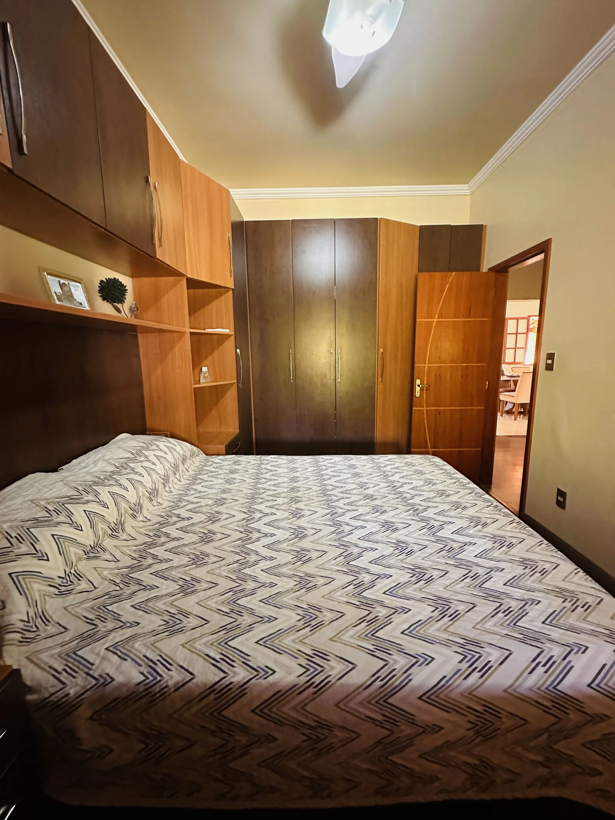 Sala com lareira