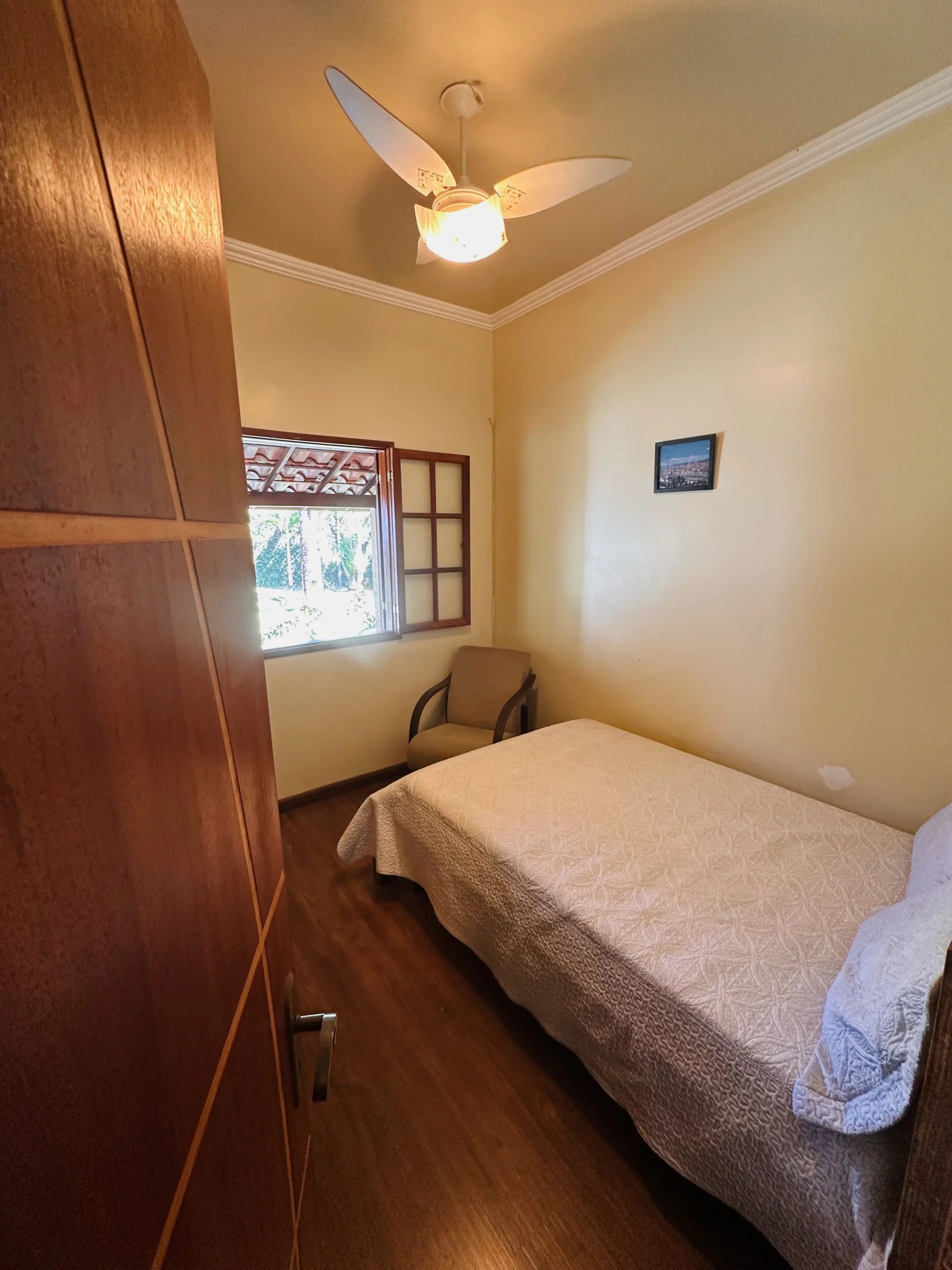 Quarto confortável